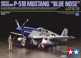 タミヤブンカオリジナル 1/48 P-51B マスタング ブルーノーズ          