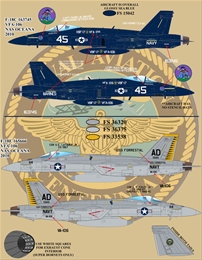 アフターバーナーデカール48-076 A-4,F/A-18 Roman Empire      