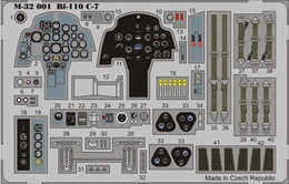 サイバーホビー1/32 独空軍 Bf110C-7 専用カラーエッチングパーツ付       