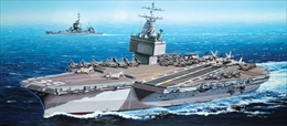 サイバーホビー1/700 アメリカ海軍原子力空母 U.S.S.エンタープライズCVN-65(