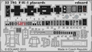 eduard1/32 F4U-1 コルセア 警告表示板(タミヤ)                  