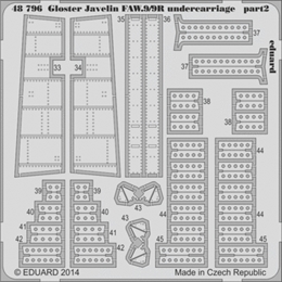 eduard1/48 グロスター ゛ャベリン FAW.9 脚格納部(エアフィックス)      