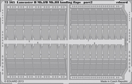 eduard1/72 ランカスター B.Mk.1/3  フラップ(エアフィックス)        