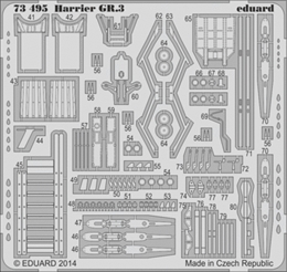 eduard1/72 ハリアー Gr.3 内装(エアフィックス)                  