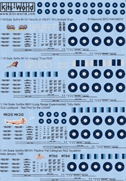 キッツワールド1/144 英空軍 スピットファィア                       