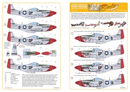 キッツワールド1/144 米陸軍 P-51 ムスタング                     