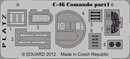 プラッツM144-3 1/144 航空自衛隊 輸送機 C-46D用 ディテールアップエッチンク