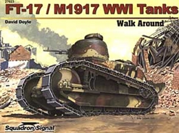 スコードロンウォークアラウンド ルノーFT-17/M1917 戦車 ソフトカバー       