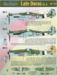 エアロマスター48-722 レイト ドーラ パート4 Fw190D-9             