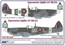 AML1/48 スピットファィアMk.9cマスクとデカール「DUoL」(ハセガワ)      