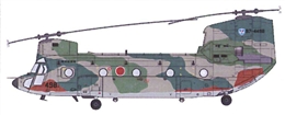 ビーバー1/72 CH-47J(LR)レスキューバード 航空自衛隊             