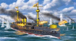 ブロンコモデル1/350 清国戦艦・定遠(テイエン)1894日清戦争              