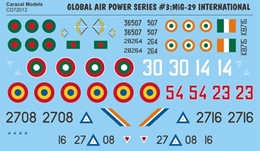 カラカル モデル72012 MiG-29 フルクラム 各国空軍                  
