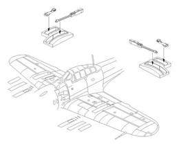 CMK1/72 零戦 52型丙 搭載機銃(ハセガワ)                       