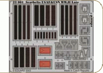 eduard1/24 米陸軍航空隊・海軍 WW2後期 シートベルト (塗装済)          