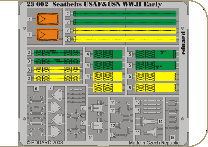 eduard1/24 米陸軍航空隊・海軍 WW2初期 シートベルト (塗装済)          