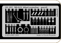 eduard1/35 Mi-24 ハインド V 外装 ディテールアップパーツ (トランペッ