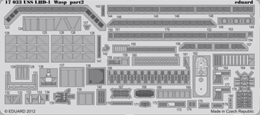 eduard1/700 米海軍 強襲揚陸艦 LHD-1 USSワスプ(ホビーボス)      