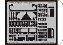 eduard1/48 M4A3 シャーマン戦車 ディテールアップパーツ (ホビーボス)  