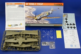 eduard1/32 メッサーシュミット Bf109E-7 Trop オレンジライン       