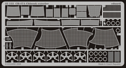 eduard1/35 CH-47A チヌーク 外装 ディテールアップパーツ (トランペッター