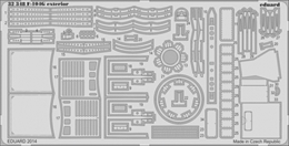 eduard1/32 F-104G スターファイター 外装(イタレリ)               