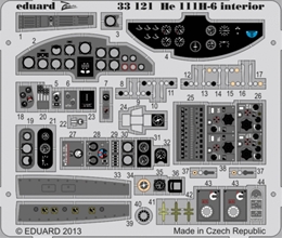 eduard1/32 ハインケル He111H-6 計器板(レベル)               