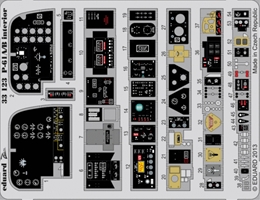 eduard1/32 P-61A/B ブラックウィドウ 計器板(ホビーボス)        