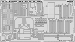 eduard1/35 装甲車ATFディンゴ 2 内装(レベル)                
