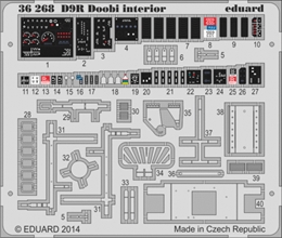 eduard1/35 装甲ブルドーザーD9R 内装(モンモデル)              