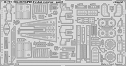 eduard1/48 MiG-25PD/PDS 外装(キティホーク)                