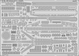 eduard1/200 U.S.S.アリゾナ パート2 カタパルト(TRP)         