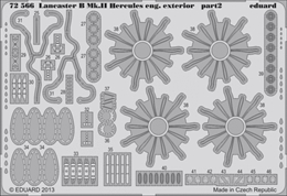 eduard1/72 ランカスター B Mk.2 外装(エアフィックス)              