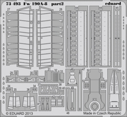 eduard1/72 フォッケウルフ Fw190A-8 内/外装(エアフィックス)         