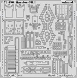 eduard1/72 ハリアー GR.1(エアフィックス)                     