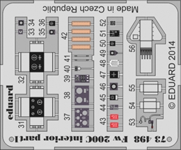 eduard1/72 フォッケウルフ Fw200C 内装(トランペッター)            