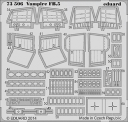 eduard1/72 バンパイア FB.5(MPM/アズール)                