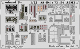 eduard1/72 A6M3 零戦 内装(タミヤ)