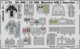 eduard1/72 ハリアー GR 内装(エアフィックス)                    