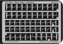 eduard1/35 ドイツ ツールクリップ                          