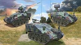 ドイツ・レベル1/35 Wiesel2 LeFlaSys(オセロ&AFF&BF/UF)     