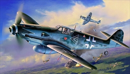 ドイツ・レベル1/32 メッサーシュミットBf109G-10 Erla             