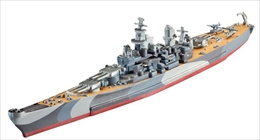 ドイツ・レベル1/1200 U.S.S. 戦艦ミズーリ(WWII)