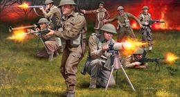 ドイツ・レベル1/32 WW2 英歩兵                             