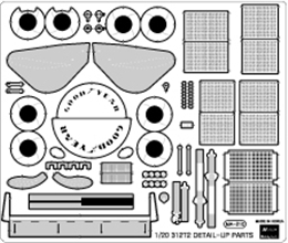 ハセガワQG31 1/20 フェラーリ 312T2用エッチングパーツ              