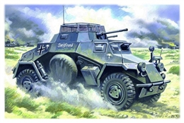 ICM1/48 ドイツ装甲偵察車 Sd.Kfz.222                      