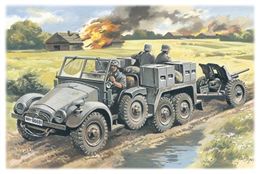 ICM1/72 Kfz.70 L2H1140 兵員輸送車とPak36対戦車砲            