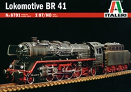 イタレリ1/87 BR41 蒸気機関車                               