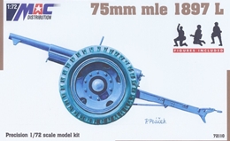 MAC1/72 75mm mle 1897L 野砲                         