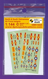 マーク11/144 北ベトナム/南ベトナム 空軍 国籍マーク                  